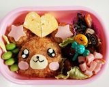 キャラ弁♡プリキュア♡ふわふわモフルン作り方2写真