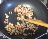 おひとりさま☆キノコの豆乳リゾット作り方2写真