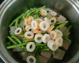ちくわとこんにゃくの味噌炒め作り方3写真