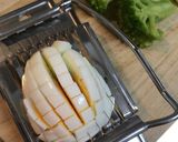 ブロッコリーと玉子のオープンマヨサンド作り方3写真