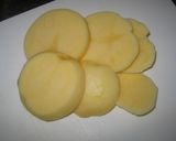 居酒屋簡単おつまみ♪めんたいポテト焼き作り方1写真