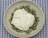 ヨーグルト戻☆乾燥オクラで卵トマトスープ作り方5写真