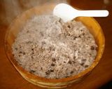 蒸し器で本格栗おこわ作り方9写真