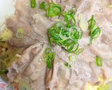 簡単なチーズ入りキャベツと豚肉温野菜作り方3写真