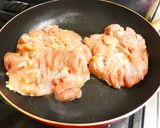 お酢たっぷり！なすと鶏もも肉のさっぱり煮作り方4写真