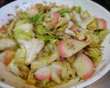 ❤きゃべつとちりめんジャコの卵とじ煮♡❤作り方1写真