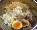 簡単キャベツとツナでマカロニサラダ作り方2写真