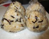 タヌキ昆布ゴマおにぎり作り方4写真