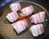 簡単！長いもの肉巻き(マヨ醤油風味)作り方2写真