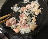 簡単！鶏肉ときのこのチーズリゾット作り方5写真