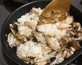 簡単！鶏肉ときのこのチーズリゾット作り方7写真