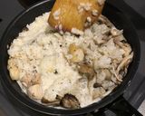 簡単！鶏肉ときのこのチーズリゾット作り方8写真