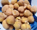 我が家の★栗ご飯★作り方1写真