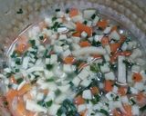 我が家のニラ玉だ！離乳食後期（高野豆腐）作り方3写真