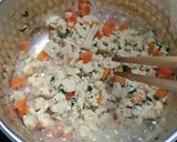 我が家のニラ玉だ！離乳食後期（高野豆腐）作り方7写真