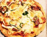 糖質制限◆大豆粉で簡単ピザ作り方3写真