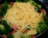 チーズがとろける！簡単ナポリタン風作り方3写真