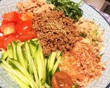 そうめんで！具沢山！台湾まぜそば作り方7写真