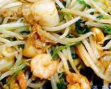 海老と帆立のもやしマヨカレー炒め作り方3写真