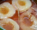 簡単♪自家製＊桃の缶詰（桃のコンポート）作り方3写真