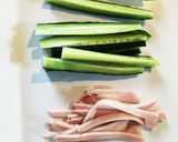 お弁当に♪☆サラダ卵巻き☆作り方2写真