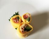 お弁当に♪☆サラダ卵巻き☆作り方5写真