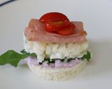 可愛い~♥ポテトサラダ・ミニサンドイッチ作り方9写真