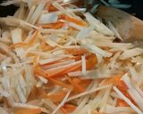 じゃがいも細切りのカレー粉炒め♪作り方1写真