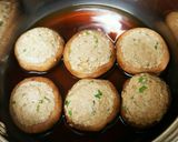 栄養たっぷり★しいたけのつみれ詰め作り方5写真