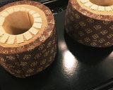 100均型で抹茶シフォン×2作り方13写真