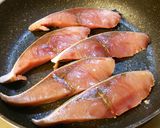 ブリのハチミツ照り焼き２種。作り方2写真