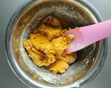 ハロウィンにも☆簡単かぼちゃちぎりパン。作り方4写真