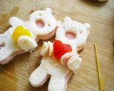 ✿キュートな型抜き♡一口くまサンド✿作り方8写真