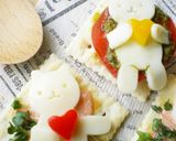 ✿キュートな型抜き♡ねこonクラッカー✿作り方5写真