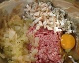 ジャンボマッシュルームの肉詰め作り方2写真