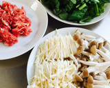 きのこと青菜たっぷり♡牛肉の炒め煮作り方2写真