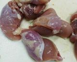 フライパンで鶏肉とズッキーニ簡単煮込み♪作り方1写真