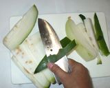 冬瓜の煮物♪とうがん・あんかけ・豚ひき肉作り方3写真