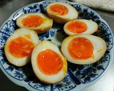 調味料2つだけ！放置で簡単おいしい味玉作り方6写真