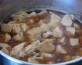 照り焼き風チキンとマヨのおにぎり～♪作り方1写真
