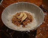 照り焼き風チキンとマヨのおにぎり～♪作り方3写真
