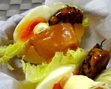 豆腐バーグのテリたまロールサンド作り方6写真
