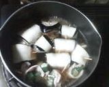 なす・オクラ☆豚のくるくる巻き煮☆作り方3写真
