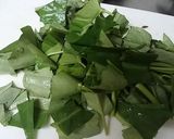 空芯菜とキノコのオイスター炒め作り方1写真
