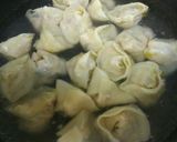 簡単シンプルつるんと梅と鶏ひきの水餃子作り方6写真