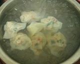 簡単シンプルつるんと梅と鶏ひきの水餃子作り方7写真
