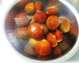 栗の渋皮煮♡作り方1写真