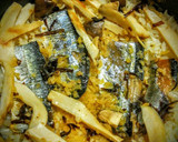 １尾で２合！生さんまの生姜炊き込みご飯作り方5写真