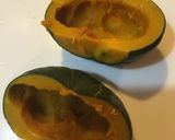 まるごと◆かぼちゃグラタン◆作り方1写真