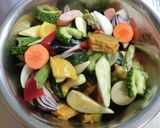 夏野菜のぎゅうぎゅうチーズ焼き☆作り方5写真